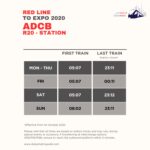 ADCB Metro Timings